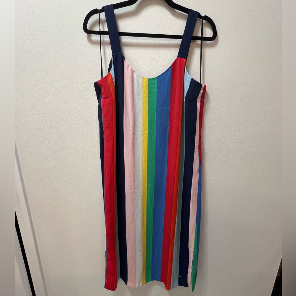 NWT Tommy Hilfiger Colorful Striped Dress Size M